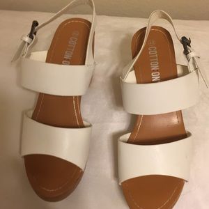 White Cotton On heels